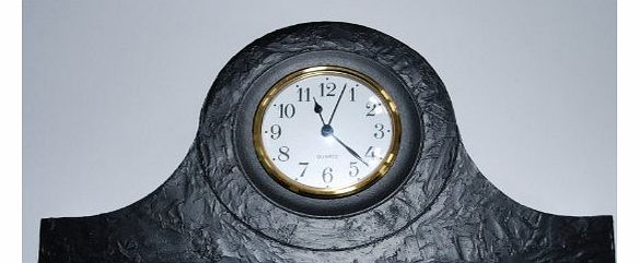 HBG Coal Mantle Clock made in the UK - Hand Crafted - 415