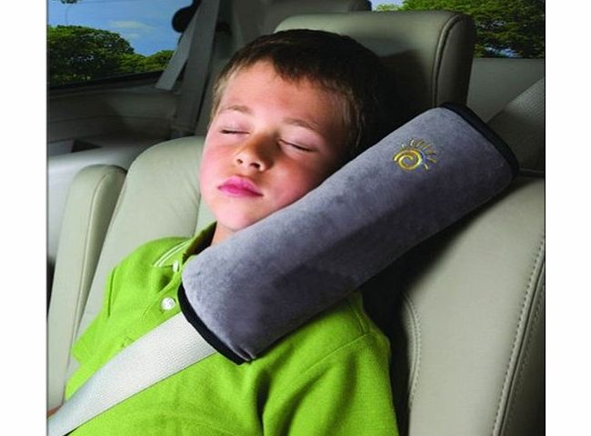HCMY Safety Child car seat belt Strap Soft Shoulder Pad Cover Cushion Gray