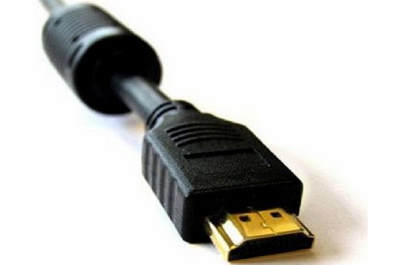 HDMI KING HDMIKing- 5 Meter (16.4 ft) HDMI KING Gold Plated, High Speed HDMI to HDMI Cable with Ferrite Cores [Fuss-Free Packaging]