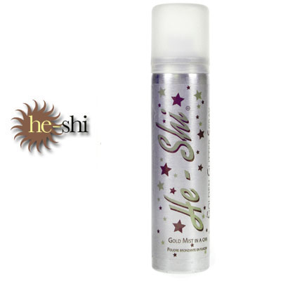 He Shi Tanning He Shi Golden Glitter Spray - Sparkling Gold