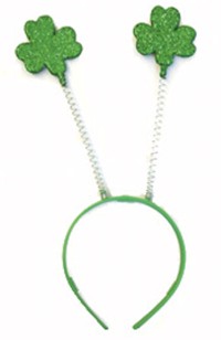 Head Bopper Glitter Shamrock