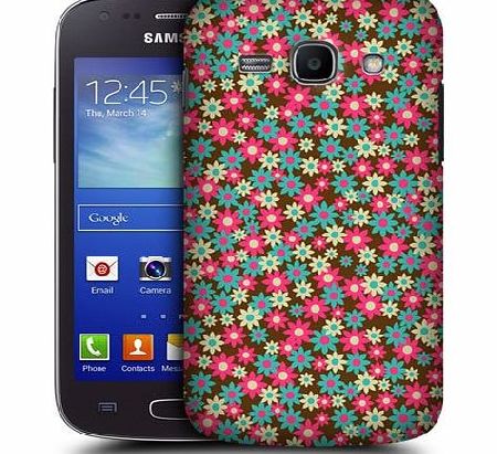 Head Case Designs Carnation Pink Ditsy Floral Patterns Protective Snap-on Hard Back Case Cover for Samsung Galaxy Ace 3 S7270 S7272
