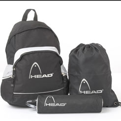 Head Contra 3 Piece Set Black/Silver