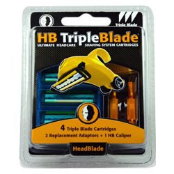Headblade Replacement Triple Blades Kit pack of 4
