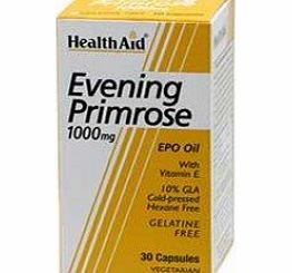 Evening Primrose Oil 1000mg & Vitamin E Caps