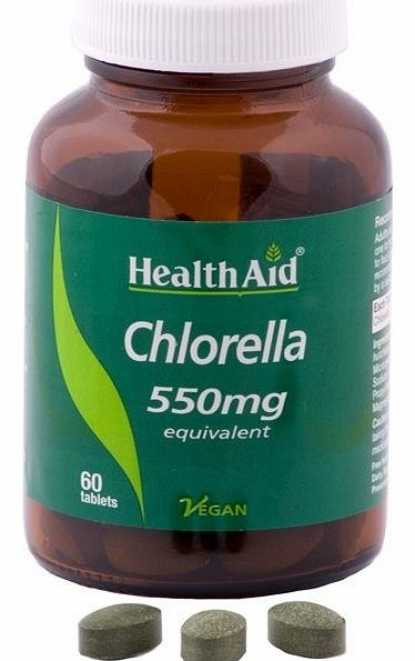 Health Aid HealthAid Chlorella 550mg Tablets