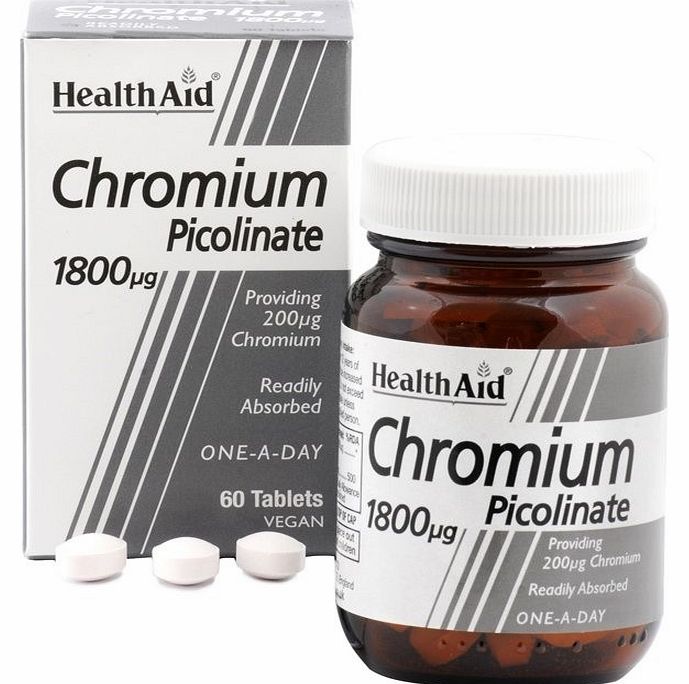 Health Aid Healthaid Chromium Picolinate Tablets