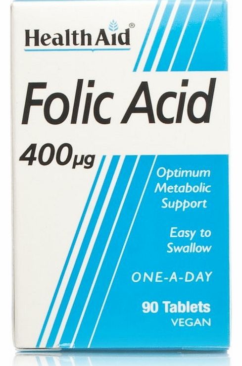Health Aid Healthaid Folic Acid 400ug