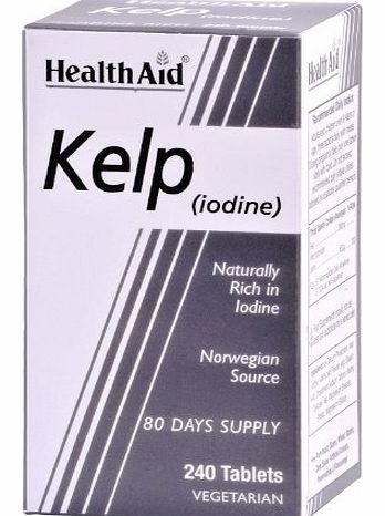 Health Aid HealthAid Kelp Iodine Tablets