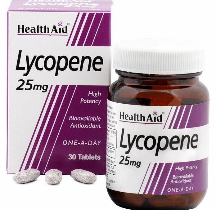 Health Aid HealthAid Lycopene 25mg Tablets