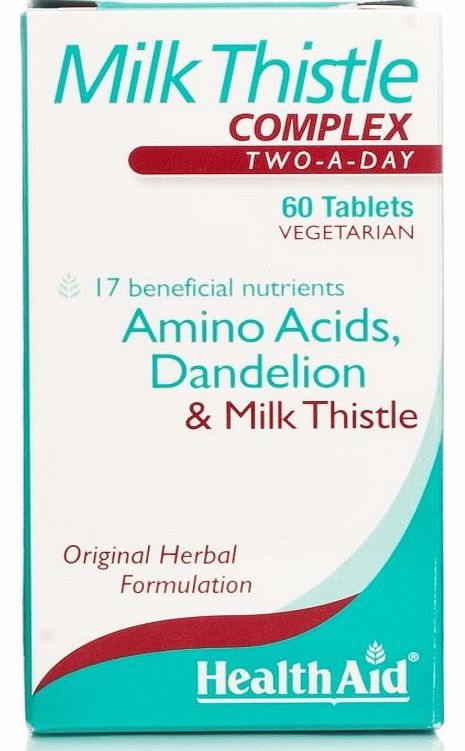 Healthaid Milk Thistle Complex Prolonged Release