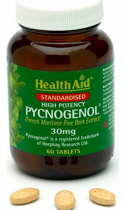 Health Aid HealthAid Pycnogenol 30mg Tablet