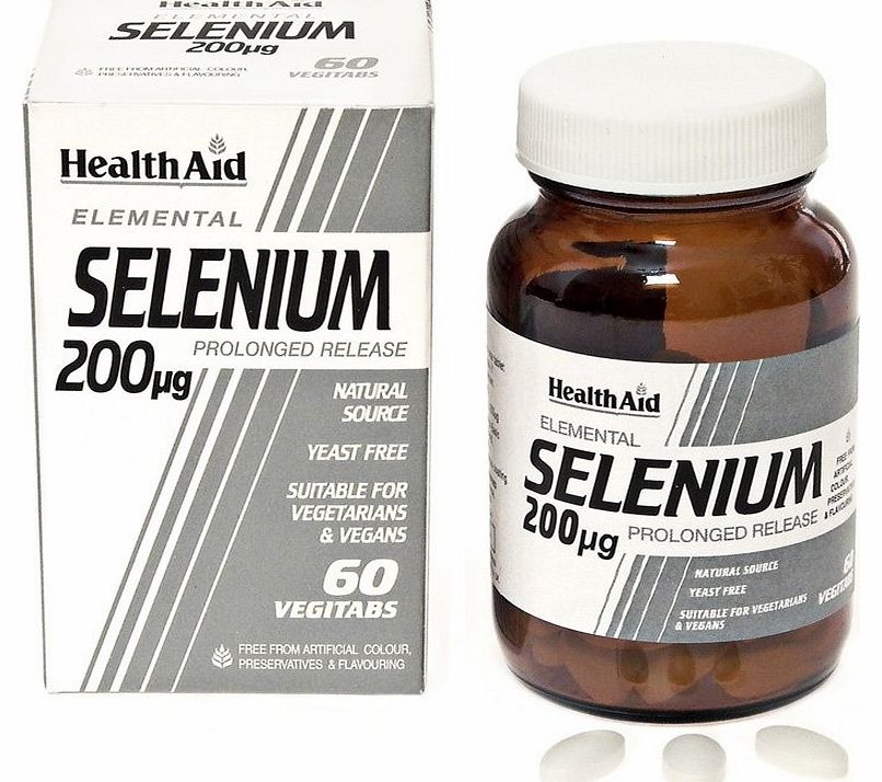 Health Aid Healthaid Selenium 200ug Tablets