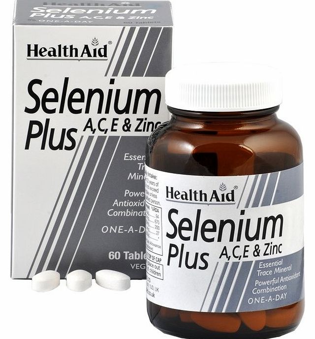 Healthaid Selenium Plus (A C E & Zinc) Tablets