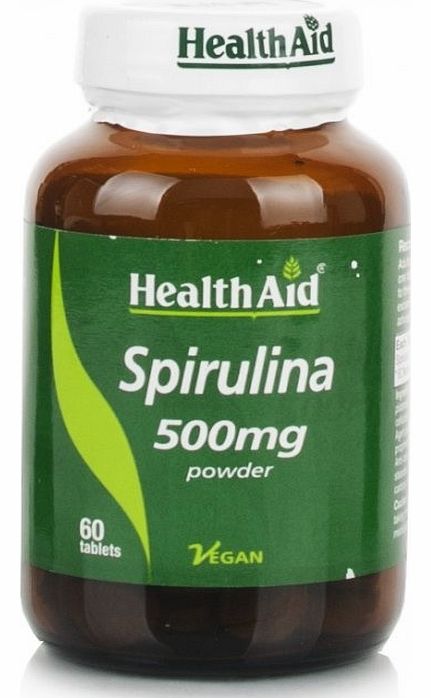 Health Aid Healthaid Spirulina 500mg Tablets