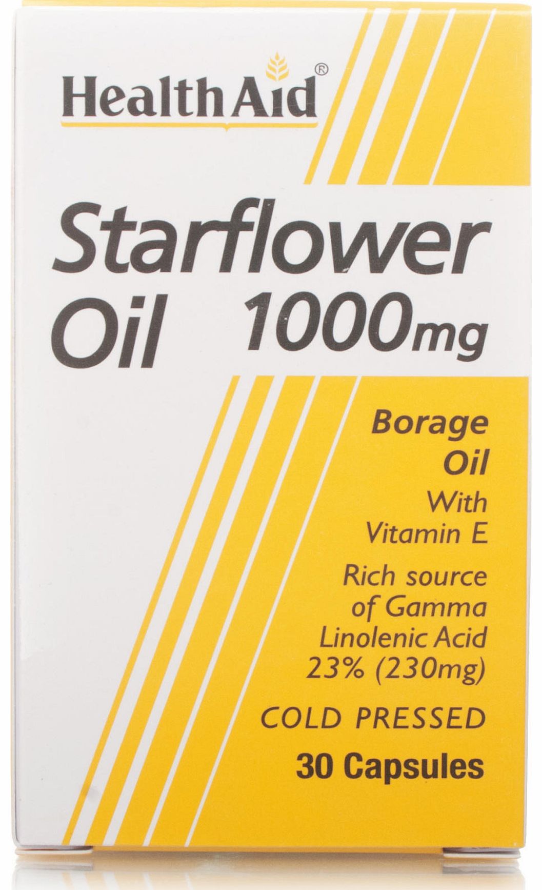 Health Aid Healthaid Starflower Oil 1000mg Capsules