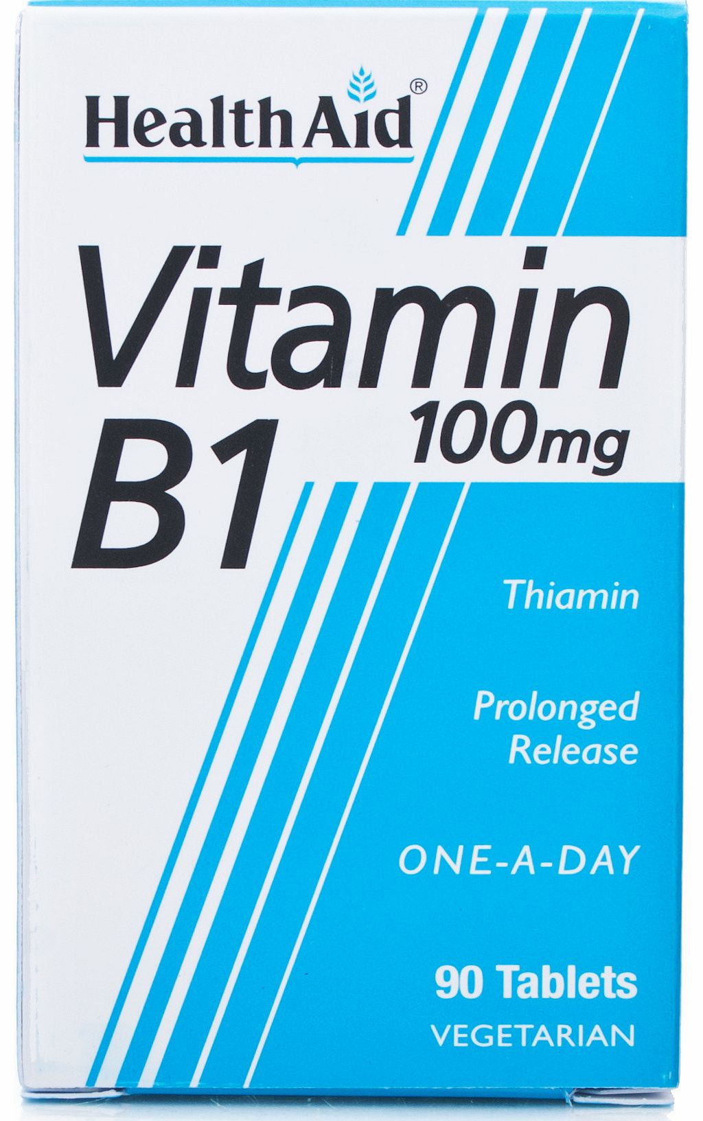 Health Aid HealthAid Vitamin B1 100mg Tablets (Thiamin)