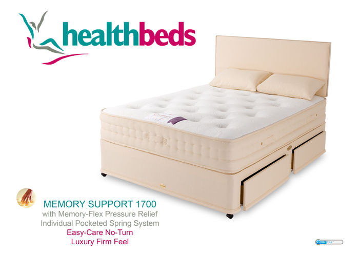 Health Beds Memory Support 1700 5ft Kingsize Mattress
