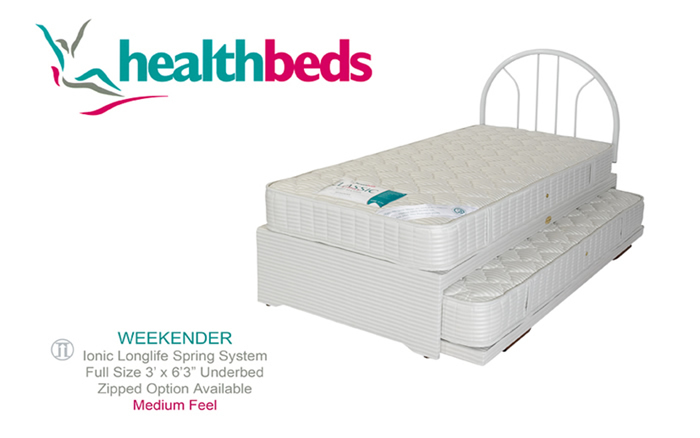 Health Beds Weekender 3ft Single Guest Bed