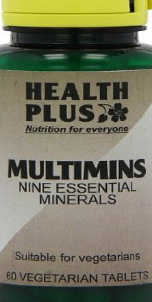 Health Plus Multimins Mineral Supplement - 60 Tablets