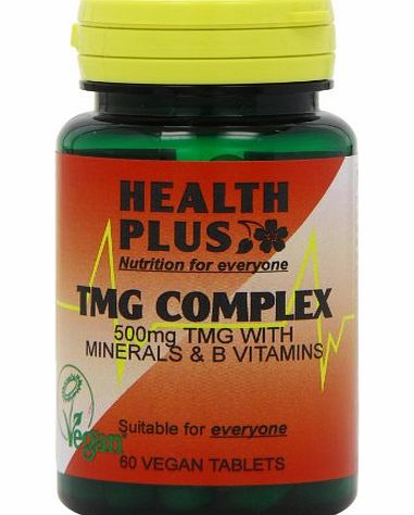 Health Plus TMG Complex Heart Health Supplement - 60 Tablets