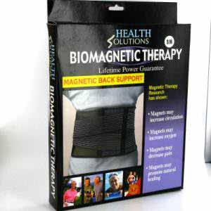 Health Solutions Biomagnetic Therapy Back Support S-M