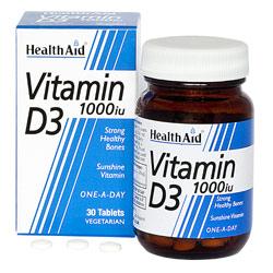 Healthaid D3 1000iu Tablets