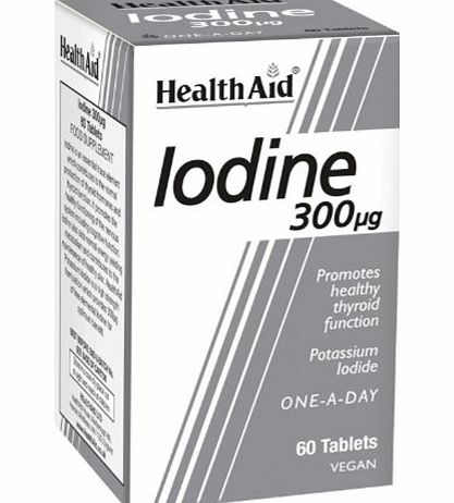 HealthAid Health Aid 300mcg IdIodine Tablets - Pack of 60 Tablets
