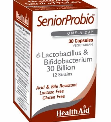 HealthAid Health Aid Senior Probio Vegi Capsules - Pack of 30 Capsules