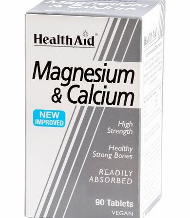 HealthAid Magnesium amp; Calcium - 90 Tablets