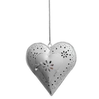 Heart Hanging Tea light lantern