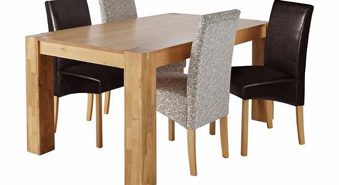 Alston Oak Table  2 Chocolate 2