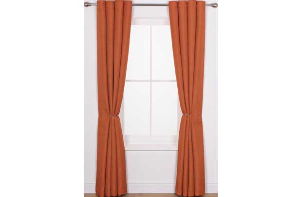 heart of house Hudson Textured Curtains 168 x