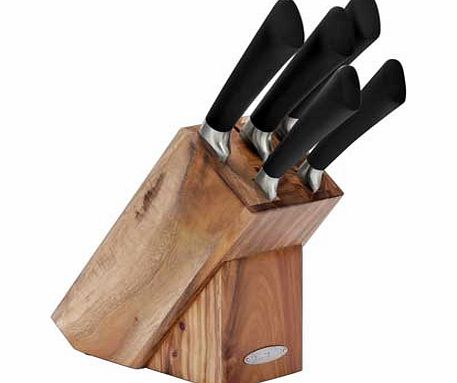 heart of house Oxley 5 Piece Acacia Wood Knife