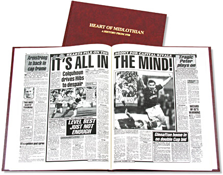 Heart of Midlothian Football Book