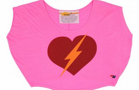 Heart T-shirt Pink `10 years