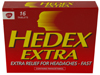 hedex extra tablets 16 tablets