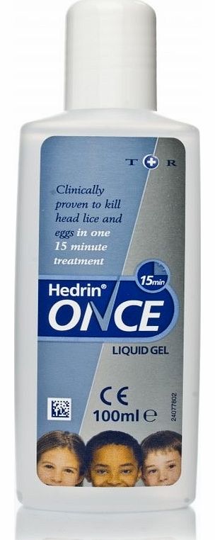 Hedrin Once Liquid Gel