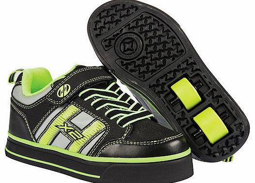 Heelys - Junior Size 13 Heelys Bolt Lime 2.0 Skate Shoes - Size 13