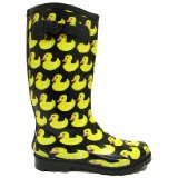 HeelzSoHigh Black Duck Festival Wellies Wellington Boots