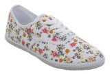 Office Androquai Lace Up Ditsy Floral - 3 Uk