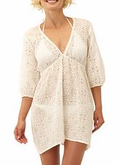 Heidi Klein Bali cream kaftan