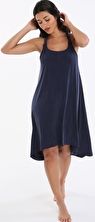 Heidi Klein, 1295[^]260224 Como Plait Back Tapered Hem Dress - Blue