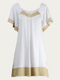 DRESSES WHITE 10 UK HK-T-FAYE-DRESS