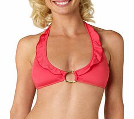 Heidi Klein Koh Samui halter top in pink