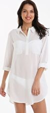 Heidi Klein, 1295[^]260200 Oversized Tunic - White