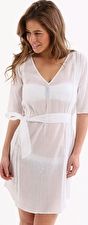 Heidi Klein, 1295[^]225647 Puerto Rico Pin Tuck Belted Tunic - White