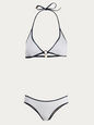 HEIDI KLEIN SWIMWEAR NAVY WHITE 8 UK HK-T-NAUTICAL