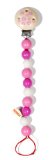 Wooden Dummy Chain - Pretty Pink Beads