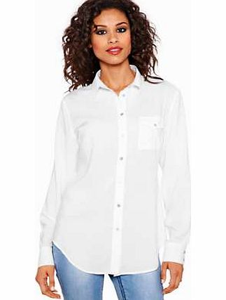 Heine Chest Pocket Blouse